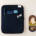 Miniatyrbild 3 av 5: Tablettväska Bärväska Case Ärm Skyddande Foderväska Fodral för Macbook Ipad Notebook Vinröd 11 Tum