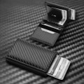 Miniatyrbillede 3 af 4: IC RFID stöldskydd automatisk pop-up korthållare för män multi-kort plånbok