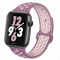 Miniatyrbild 1 av 5: Sportrem för Apple Watch Band 45 mm 49 mm 44 mm 40 mm 41 mm 42 mm Silikonarmband correa iWatch Ultra 2 Series 9 8 SE 7 6 5 4 3 violett plommon dimma18 S-M
