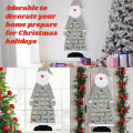 Miniatyrbillede 4 af 5: IC Filt Julekalender, Væghængt Julemandskalender, 24 grå