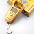 Miniatyrbillede 4 af 5: IC Digital Bagagevægt Elektronisk LCD-vægt SORT Black
