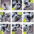 Miniatyrbillede 4 af 5: IC Cykel Avdragare Vevarm Cykel Bike Remover Cykel Cykling