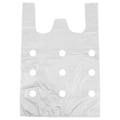 Miniatyrbillede 1 af 5: IC Carry-Out Plastpose - Hvid T-shirtpose Innovativ Åndbar p XL