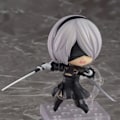 Pikkukuva 4 / 5: IC 10cm NieR:Automata 2B Animehahmo YoRHa No.2 Typ B Toimintahahmo Musta yksi koko