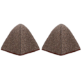 Miniatyrbilde 2 av 3: 5 stk. Fortykket badstuehatt Ullfilt Badhue Badhue Komfortabel badstuehatt Vannabsorberende hatt 2 stk. 34x26x0,6 cm