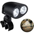 IC LED grilllampe, 360 graders roterende justerbar belysning