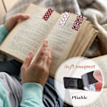 Pikkukuva 5 / 7: Magneettiset kirjanmerkit, magneettiset joulukirjanmerkit, värikkäät magneettiset kirjanmerkit lapsille, sivumerkit, 30 kpl