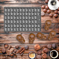 Miniatyrbillede 5 af 5: IC Halloween Mini Skull Candy Forms 70 Hulrum Skull Forms Halloween Forms af fødevarekvalitet til Halloween Gummy (1 ST Skull)