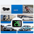 Miniatyrbillede 4 af 4: Bil Speedometer Digital GPS Speedo Speed MPH HUD Head Up Display Speedometer Universal