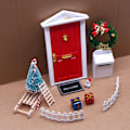 Miniatyrbillede 1 af 4: IC 12st/ set 1:12 Dukkehus Miniature Atrium Juldekoration A