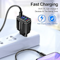 Miniatyrbilde 3 av 4: IC USB mobiltelefonlader, adapter, lader Tabet Nyhet
