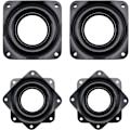 Miniatyrbillede 2 af 5: Pieces Lazy Susan Drejeskive Metal Drejeplade 360 Graders Roterende Stativ, Kugleleje Drejeplader til Bord Stol TV Sofa Stol..DEBUNS