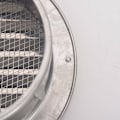 Miniatyrbillede 4 af 5: Rund Ventilationsrist i Rustfrit Stål 100mm Metal Ventilationsrist Grill..DEBUNS