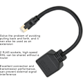 Miniatyrbillede 3 af 5: RJ45 Splitter Adapter, 1 til 2 Port RJ45 Netværks Ethernet Adapter Splitter, CAT8 Netværkskabel Splitter Adapter til Hjemmekontor, DEBUNS