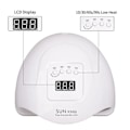 Miniatyrbilde 3 av 5: 16W UV LED-lampe Nail Art Tørkelampe Mini Bærbar Sort Black EU
