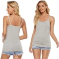 Miniatyrbilde 4 av 5: IC 5 stk Basic Camisole Justerbar Camisole Spaghettistropp Linne for Kvinner og Jenter (Stor)