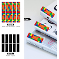 Pikkukuva 3 / 7: Magneettiset kirjanmerkit Värikkäät, 30 kpl Magneettiset kirjanmerkit, Kirjanmerkit, Magneettiset sivuklipsit, Sivumerkit, Kirjanmerkit, Lapset puzzle