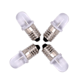 Pikkukuva 3 / 4: IC 5 kpl E10 LED-lamppu DC 3V 4,5V Instrumenttilamppu Indikaattorilamppu valkoinen DC3V
