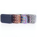 Pikkukuva 3 / 5: Metal Fidget Slider Magneettinen Haptiikka Slider EDC Tiililohkot Leikki Oranssilla