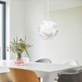 Miniatyrbilde 3 av 5: IC Lampa puslespill lampeskjerm - Armatur IQ tak eller nattbord - Hvit lys - Størrelse M - Montering 30 deler 15 modeller