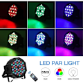 Miniatyrbilde 2 av 4: 36 LED Par Lys RGB DMX512 Discolys med Fjernkontroll Auto/Lyd/Master-Slave Scenebelysning for DJ Party Bar Band Bryllup Halloween Jul