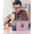 Miniatyrbillede 5 af 7: Foldbar og justerbar metal bogreol bogkasse iPad, tablet, opskrift, skrivebord