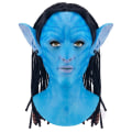 Miniatyrbilde 1 av 4: IC Halloween-maske latex-hodeplagg lysende samme Avatar-hodeplagg rollespill bardans COS (kvinnelige modeller)