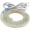 Miniatyrbilde 1 av 4: 3M LED-stripe, veldig lys 220V LED-stripe med bryter, 5050 IP65 IC