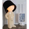 Miniatyrbillede 1 af 5: Kreativ lampe Fræk dreng Genert mand Lille natlampe Boligindretning EU-stik, Sort