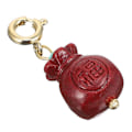 Miniatyrbillede 2 af 2: 1. pengepung Design Hængende Attractiv Nøglering Charm Cinnabar Taske Ornament IC