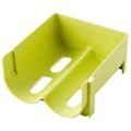 Miniatyrbillede 1 af 3: Fritstående Plast Vandflaske Vinstativ Organizer Stabelbar Stativ til Køkken (1 stk, Grøn)