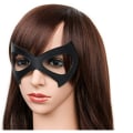 Miniatyrbilde 2 av 5: IC 2-delt mote-læder svart nattklubb maskerade maske overdreven