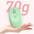 Miniatyrbilde 2 av 4: IC Trådløs Mus Oppladbare Dual Mode Bluetooth 5.1+2.4G PC Bærbar Datamaskin Mus Svart