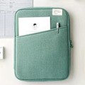 Pikkukuva 5 / 5: Tabletin suojakotelo Kannettavan tietokoneen kotelo Hiha Suojaava pehmustettu kotelo Macbook Ipad Notebookille Viininpunainen 11 tuumaa