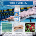 Miniatyrbild 1 av 5: IC 100 st Poolrengöringstabletter Klor Bromtabletter C Vit onesize
