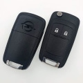 Miniatyrbillede 1 af 5: Tom 2-knaps fjernbetjening til Opel Astra Insignia Zafirac bilnøgle IC