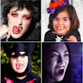 Pikkukuva 3 / 3: IC Halloween Elf-meikki Korvat + Vampyyriproteesit Rekvisiitat