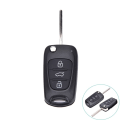 Miniatyrbillede 1 af 4: IC Case nøglekalfhus 3 knapper Fob til Hyundai I20 I30