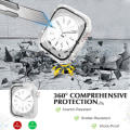 Miniatyrbilde 4 av 5: (2-i-1) Bling vanntett etui kompatibelt med Apple Watch 40 mm-serien IC