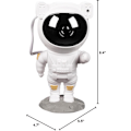 Miniatyrbillede 8 af 8: Nattlampe Projektor - Coole Ting Tiktok Trend Artikler, Galaxy Star Astronaut Rum Takprojektor, LED-lampe til Soveværelsestilbehør Børneværelsesdekoration