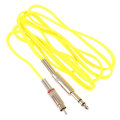 Pikkukuva 1 / 5: IC Silikon RCA-klämsladd för strömförsörjning Pen Phono-kontakter Gul