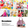 Miniatyrbilde 5 av 5: IC Paljetter Håndvesker Mini Princess Håndveske Skallformet Crossbody-veske