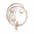 Pikkukuva 1 / 5: IC CNE Brosch Pin Vintage Broscher Blomma