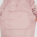 Miniatyrbilde 4 av 7: Lang Oversized Hoodie - Rosa (120cm)