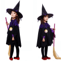 Miniatyrbilde 4 av 5: IC Kappe med hette i sammet, vändbar, 100 cm, lång, för Halloween