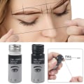 Miniatyrbilde 4 av 5: Pre-Inked Mapping String Eyebrow Marker Brodery Linjal med in black 16 g