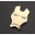 Pikkukuva 2 / 3: IC Auton Persoonallisuus 3D Kolmiulotteiset Auton Tarrat Metalli Muokatut Korin Tarrat Perä Tarran Koristelu (Kulta)