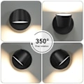 Miniatyrbillede 4 af 5: IC Moderne Vægslampe Led Sengelampe Læselampe 350 Svingbar Nordic Style Wall Spots Indendørs Led Vægslampe