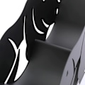 Pikkukuva 5 / 5: WC-paperitelineenpidin Metallipaperitelineenpidin Rhino-muotoinen paperitelineenpidin