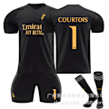 Miniatyrbilde 1 av 9: Real Madrid andre bortetrøye nr. 8 10 Modric 7 Winnie 5 Bellingham Ronaldo fotballuniform No. 1 socks twenty two#